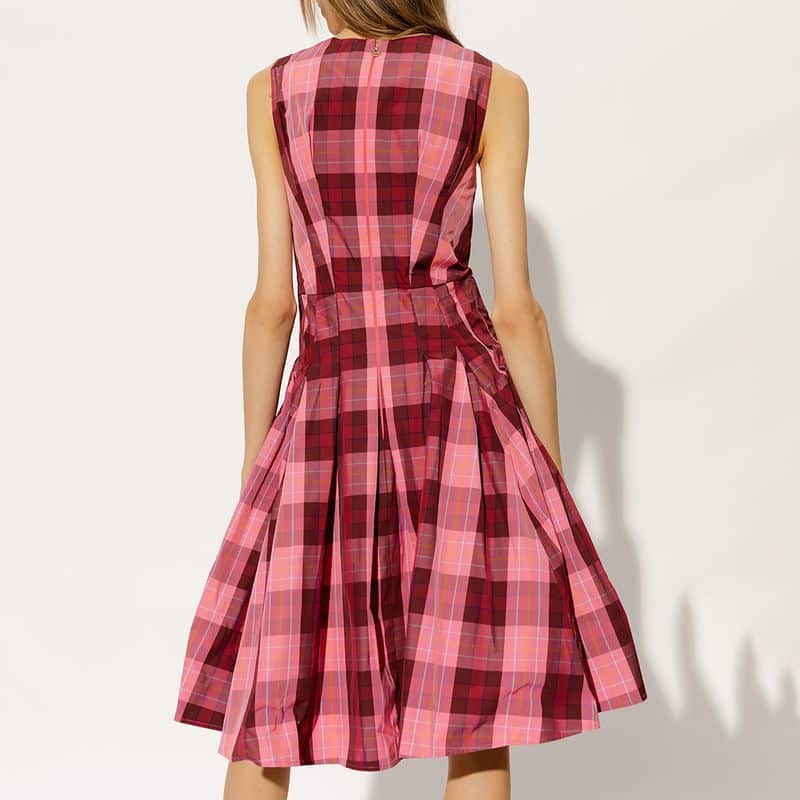 KATE SPADE PINK CHECKED DRESS 4 result