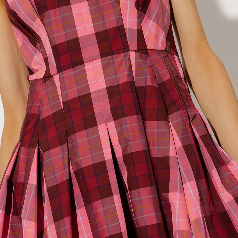 KATE SPADE PINK CHECKED DRESS 5 result