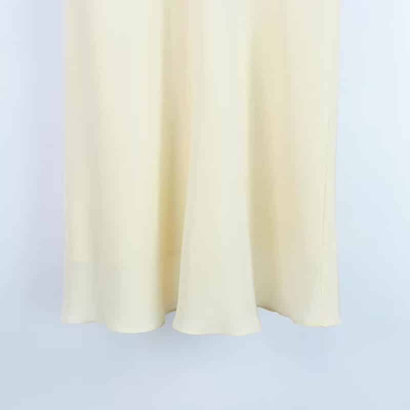 TOTEME Stripe Scarf Waist Silk Skirt 15 result