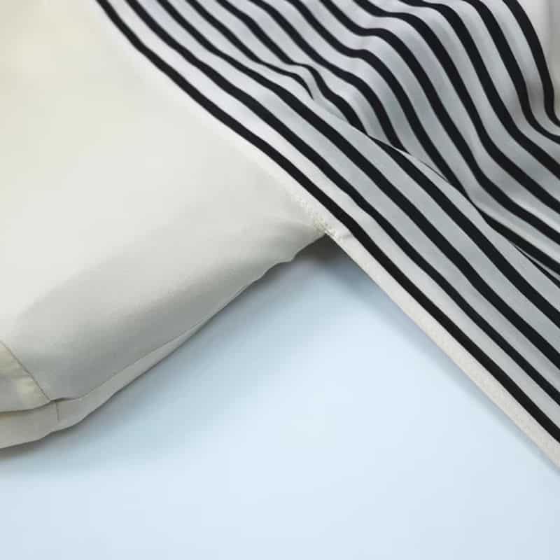 Toteme Stripe Scarf Detail Silk Blouse 12 result