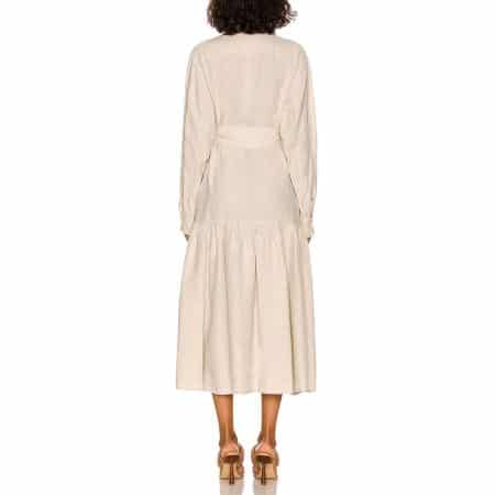 MARISSA WEBB Layne Linen Tuxedo Dress 3 result