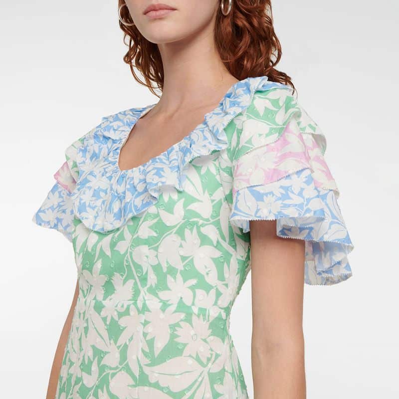 RIXO Benita printed cotton maxi dress 4 result