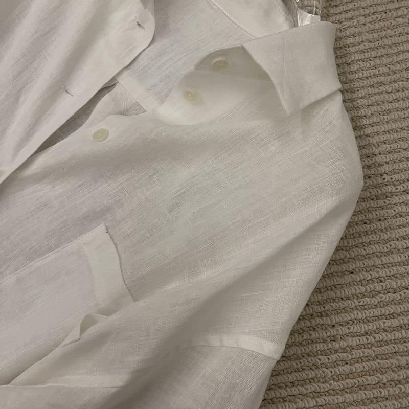THE ROW Brant linen shirt 10 result