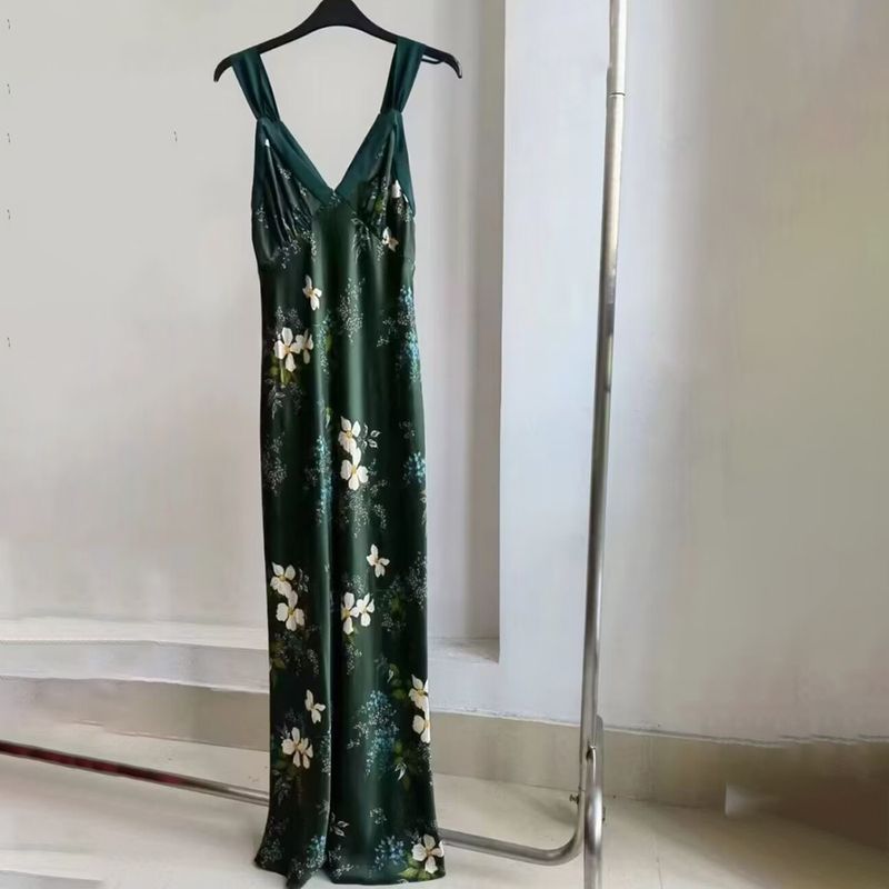 reformation Neola Floral Print Silk Maxi Dress 7 result