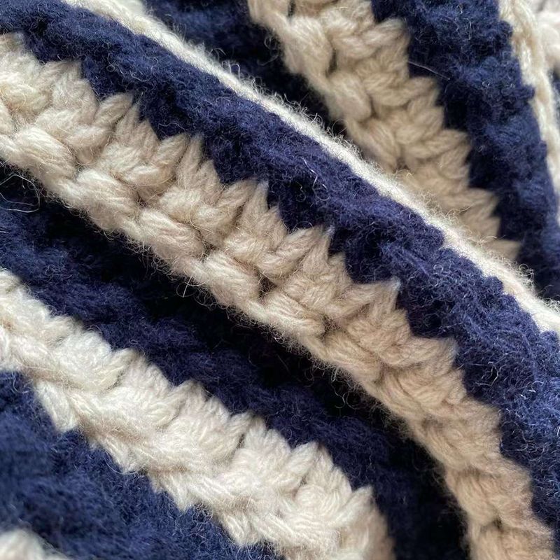 BRUNELLO CUCINELLI Striped wool cashmere and silk blend turtleneck sweater 11 result
