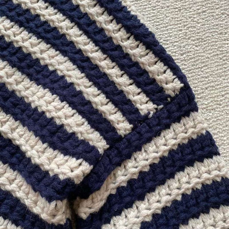 BRUNELLO CUCINELLI Striped wool cashmere and silk blend turtleneck sweater 7 result