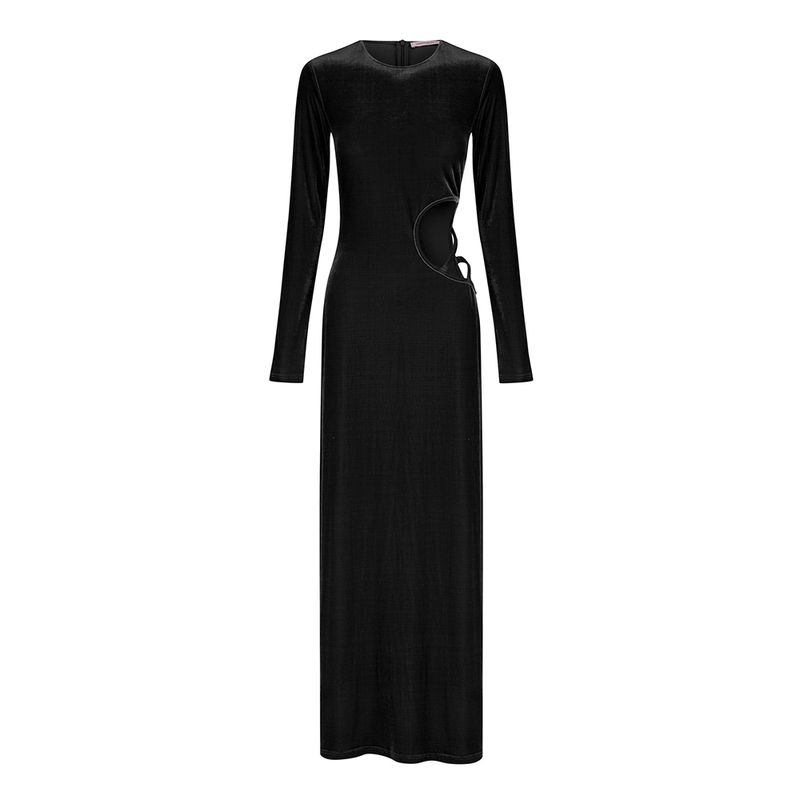 Hansen & Gretel Cortina Velvet Maxi Dress black 5 result