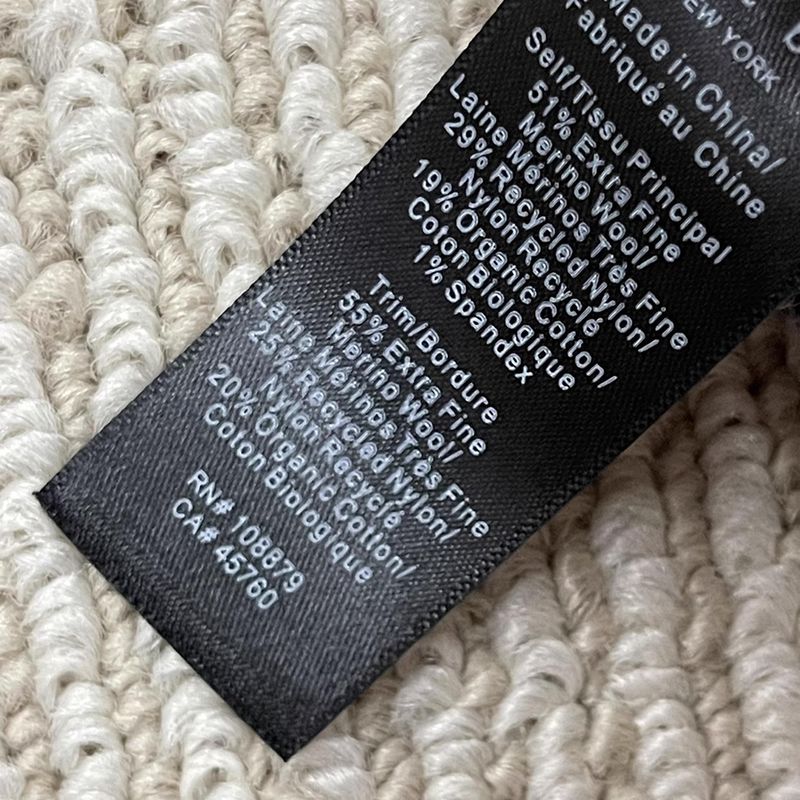 Rag& Bone Nancy Stripe Wool Blend Cardigan 16 result