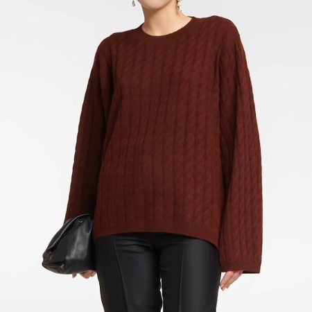 TOTEME Cable Knit Cashmere Sweater 15 result