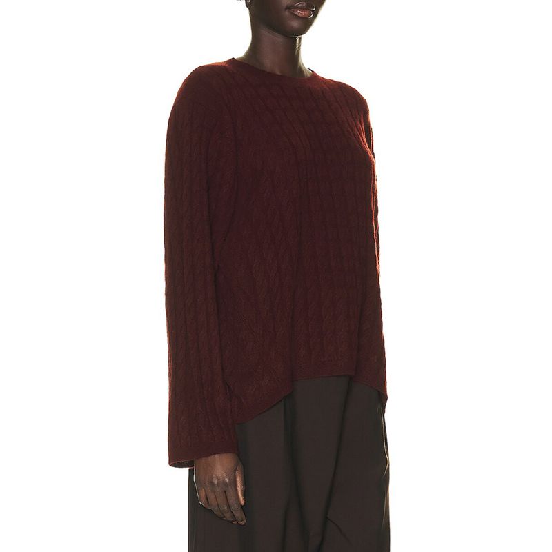 TOTEME Cashmere Cable Knit Sweater 2 result