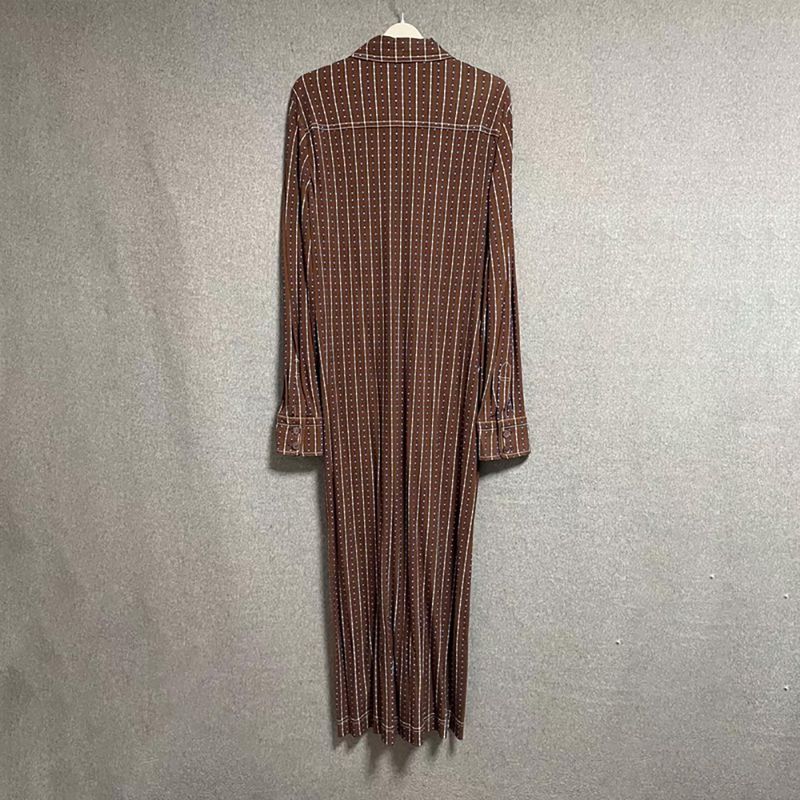 Tory Burch Dotted Windowpane Knit Button Down Dress 11 result
