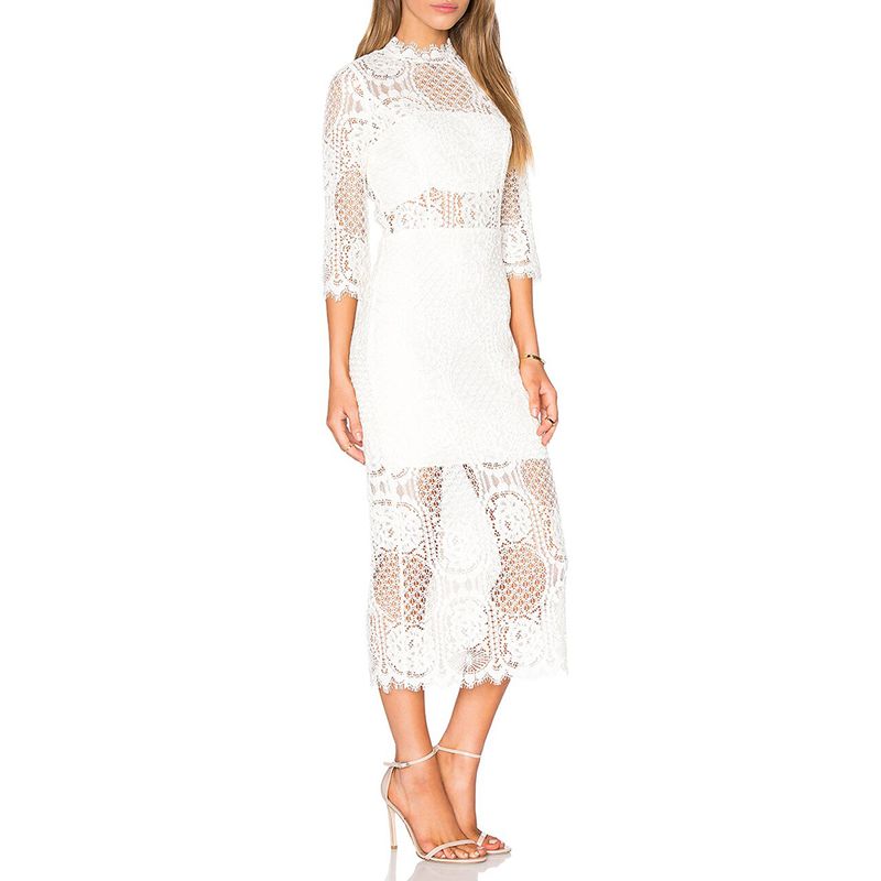 Alexis Miller Lace Dress white 2 result
