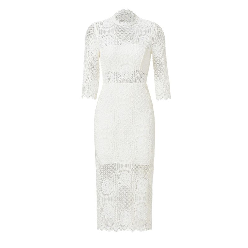 Alexis Miller Lace Dress white 4 result